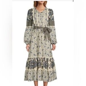 A Loves A maxi dress XS cotton boho floral Anthropologie